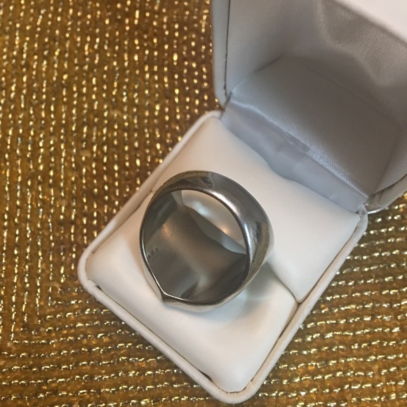 Very nice mens ring, STAINLESS STEEL ROUTE 66 RING - Picture 8 of 8